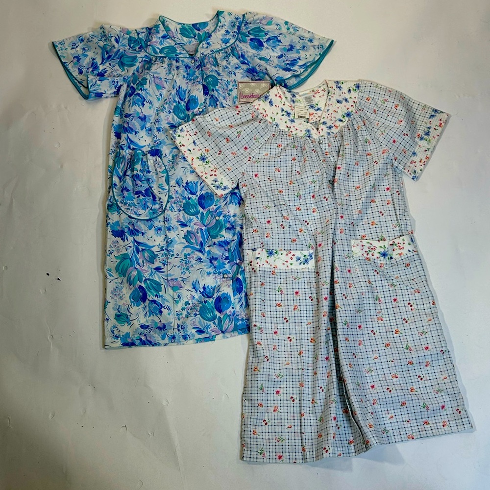 Floral and Checkered Kids Pajama Set